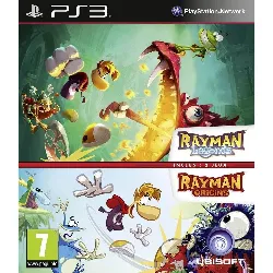 jeu ps3 rayman legends + rayman origins