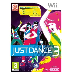 jeu wii just dance 3 edition speciale