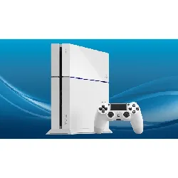 console sony playstation 4 ps4 fat 1to blanche avec une manette
