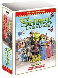 dvd coffret collector shrek la trilogie : shrek 1 - shrek 2 - shrek 3 . edition 6 dvd