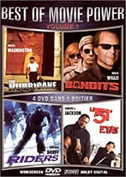 dvd hurricane carter / bandits / riders / le 51ème etat - coffret 4 dvd