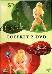 dvd la fée clochette + clochette et la pierre de lune - coffret 2 dvd