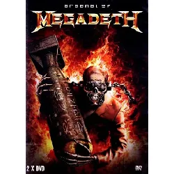 dvd megadeth - the arsenal of megadeth
