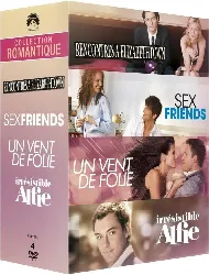 dvd paramount collection romantique : rencontres à elizabeth town + sex friends + un vent de folie + irrésistible alfie
