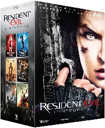 dvd resident evil : l'intégrale : resident evil + resident evil : apocalypse + resident evil : extinction + resident evil : afterl