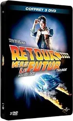 dvd retour vers le futur : trilogie [pack collector boîtier steelbook]