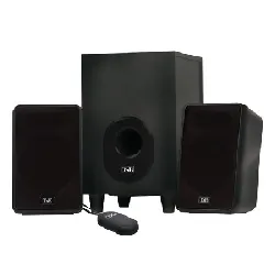 haut-parleurs  t'nb m300 - pour pc - 10 watt (totale) - noir
