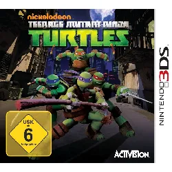 jeu 3ds nickelodeon teenage mutant ninja turtles