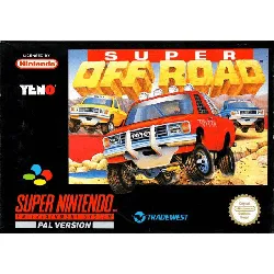 jeu snes super off road